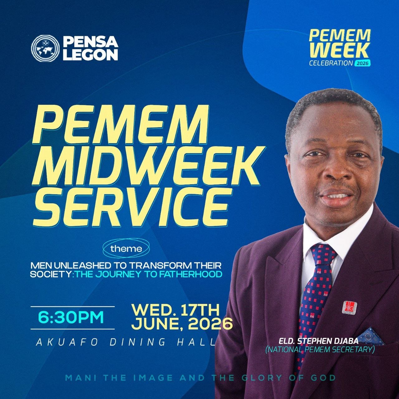 Elder Djaba PEMEM week
